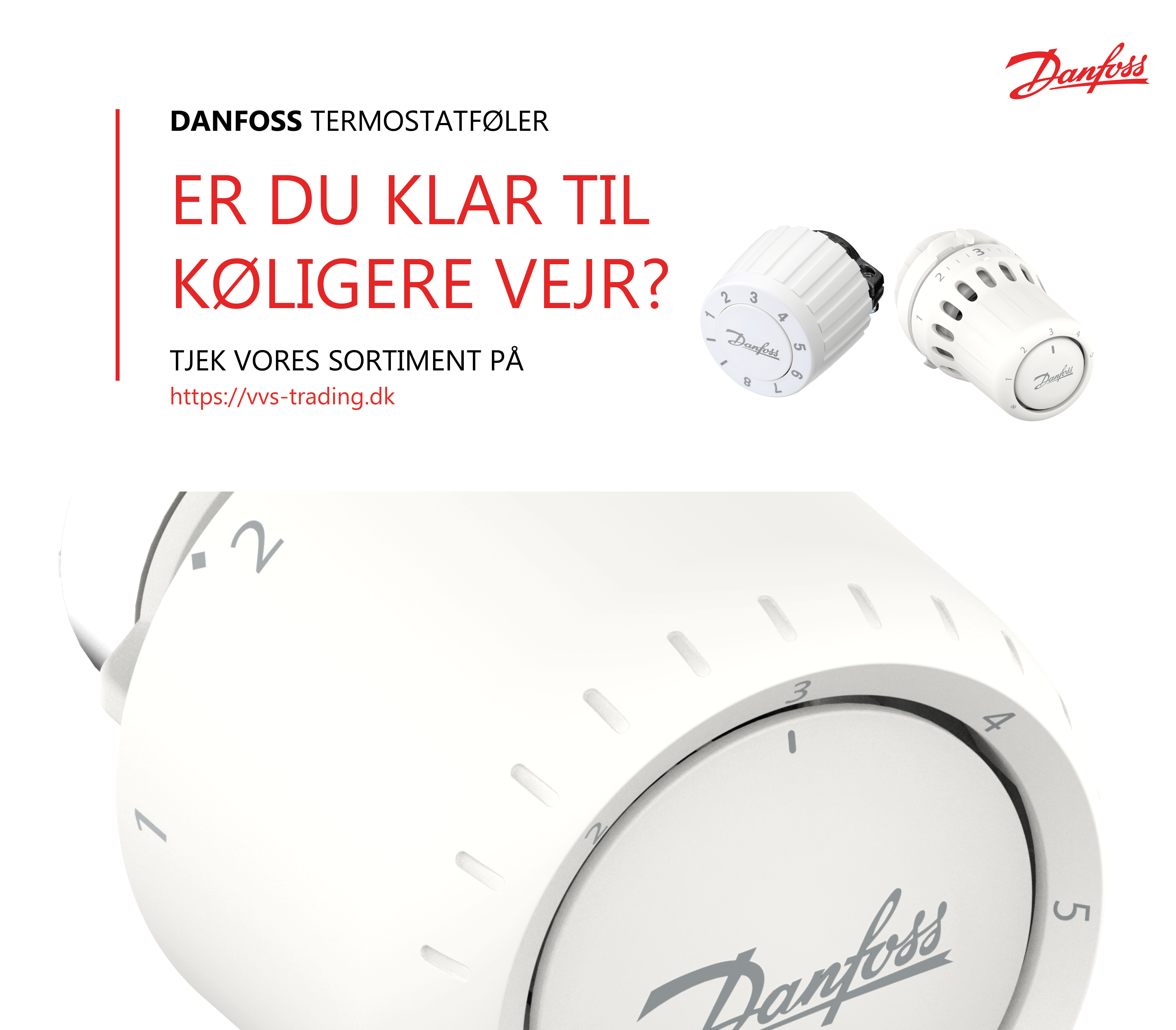 Danfoss termostatføler