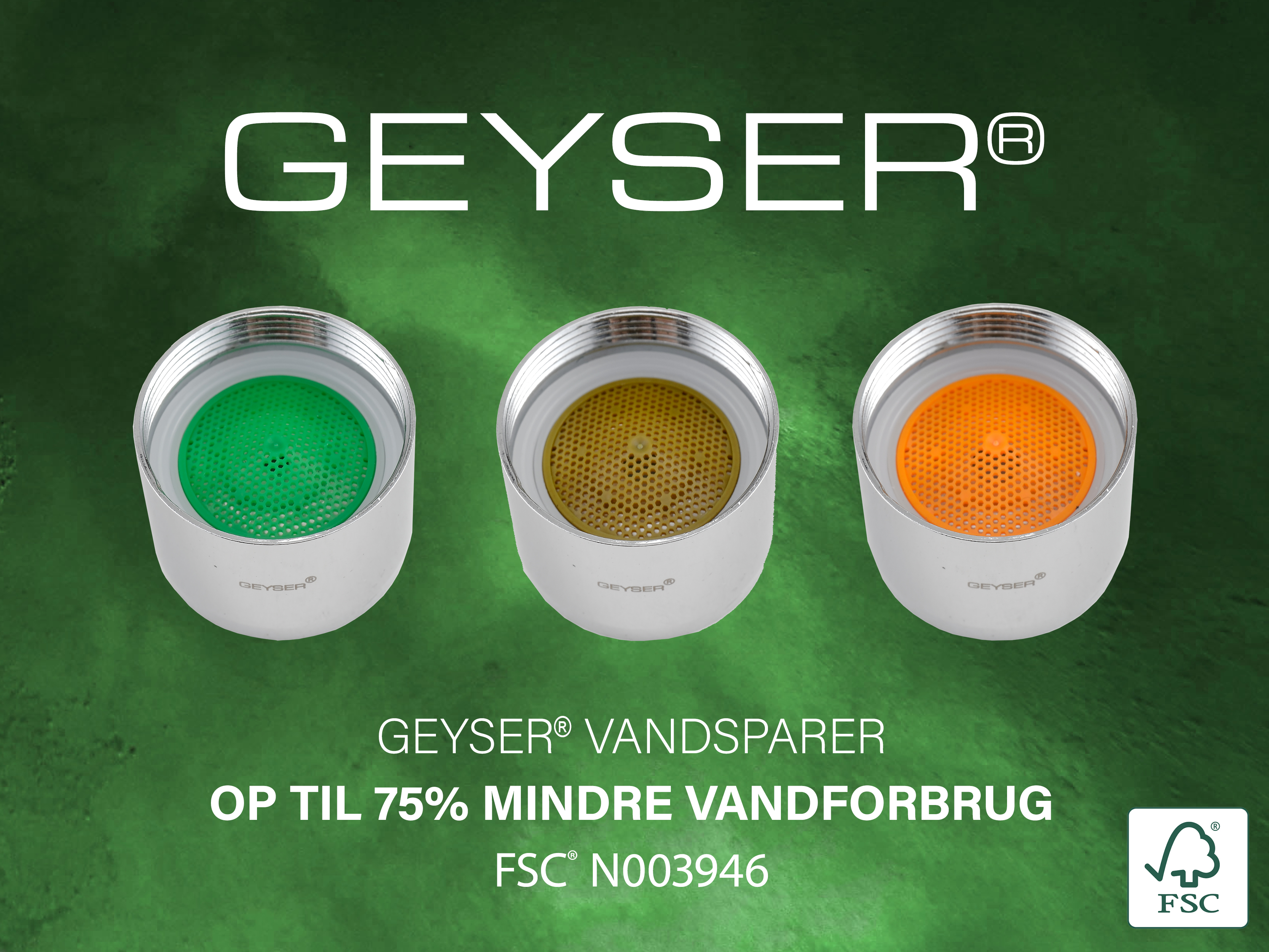 GEYSER® VANDSPARER