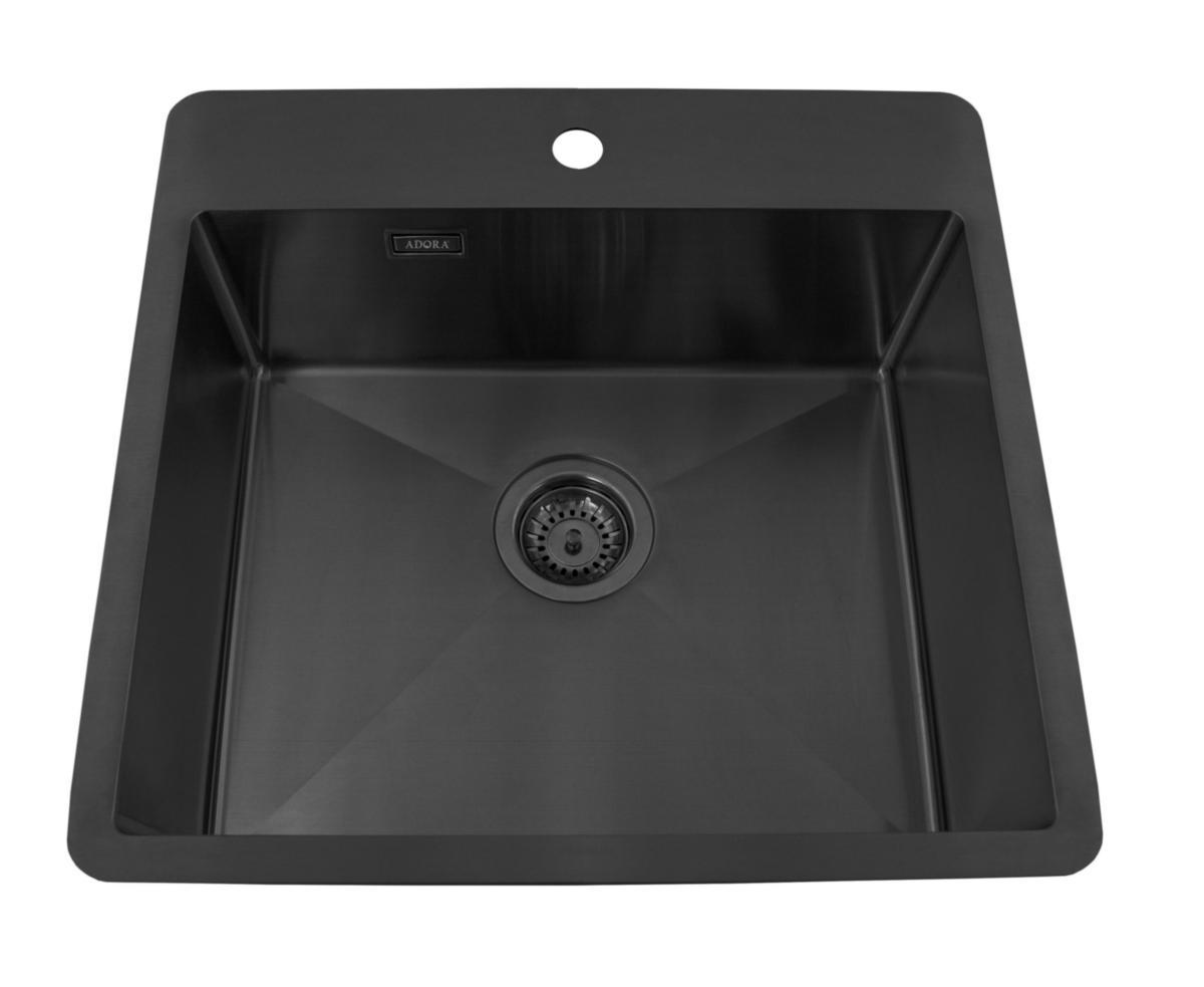 ADORA® Optimus P1 - ADORA Optimus P1 Køkkenvask 550/530 sort