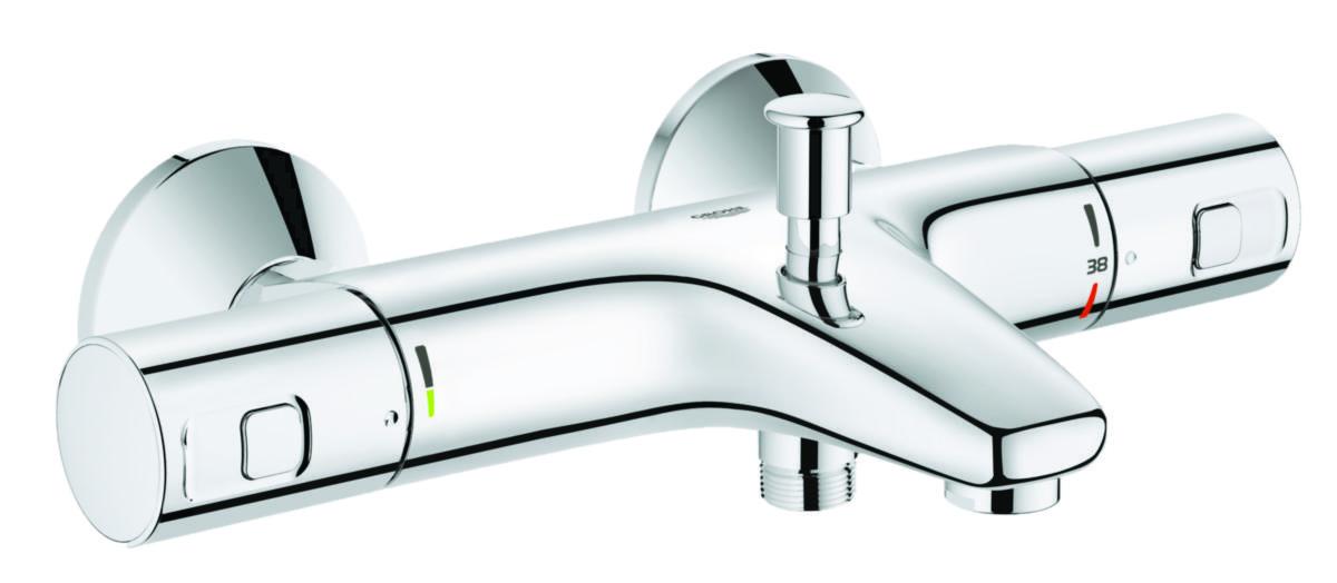Grohe Precision Start kar/bruse termostat armatur - Grohe Precision Start kar/brus termostatarmatur krom
