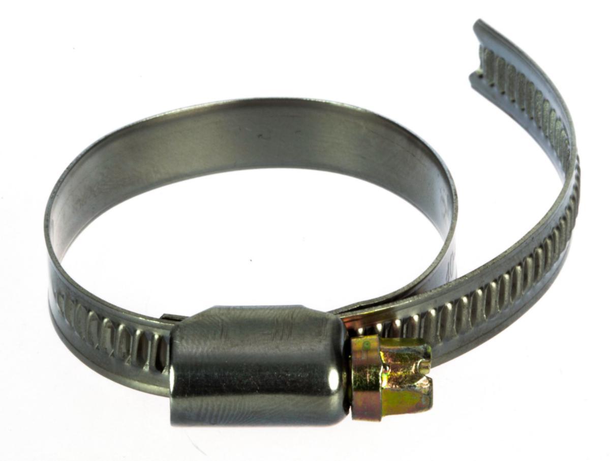 Spændebånd 1 stk. - Spændebånd 1 1/2" 40-60 mm rustfrit stål 1 stk.