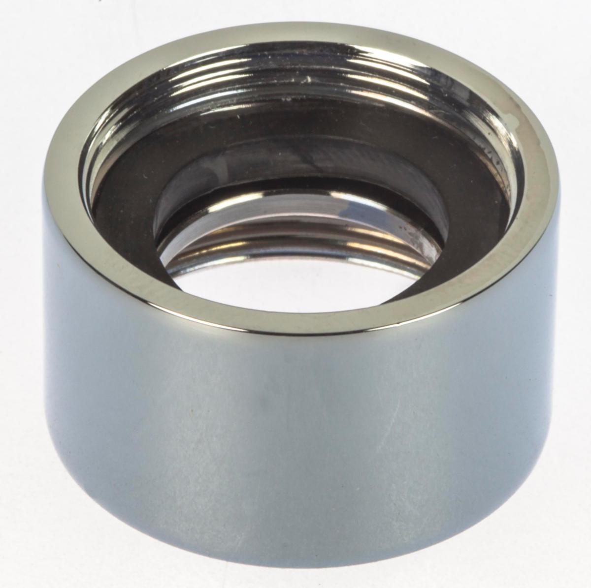 Overgangsstykke 24.1 x 1/2" indv. - Overgangsstykke 24.1x1/2" indv krom
