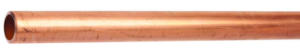 Kobberrør - Kobberrør 15 mm x 2000 mm hård