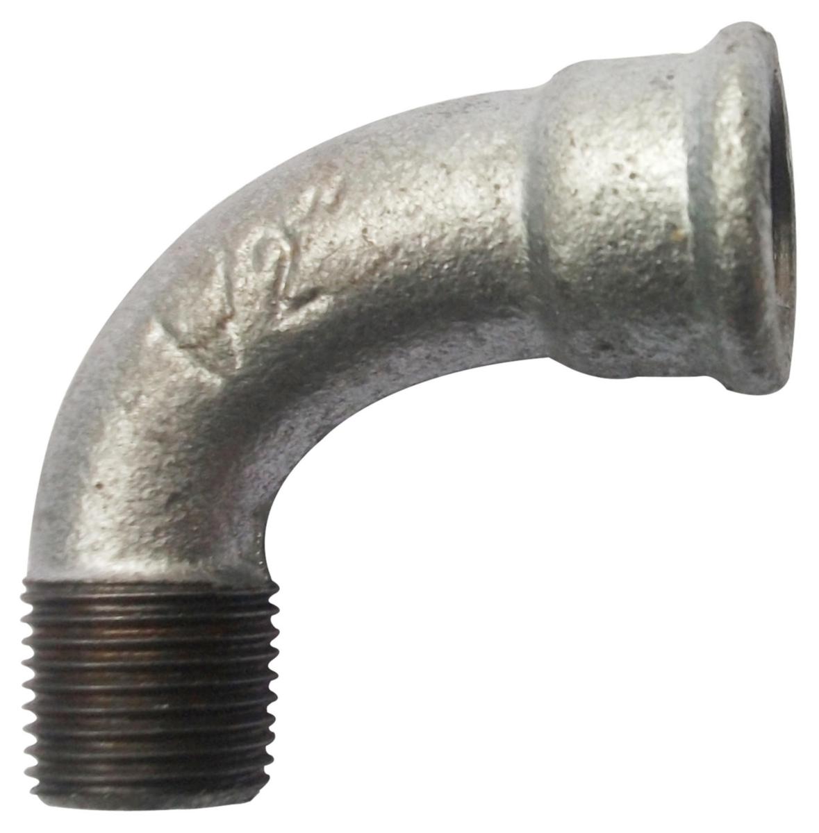 Galvaniseret bøjning - Bøjning 1/2" galv. nr.1