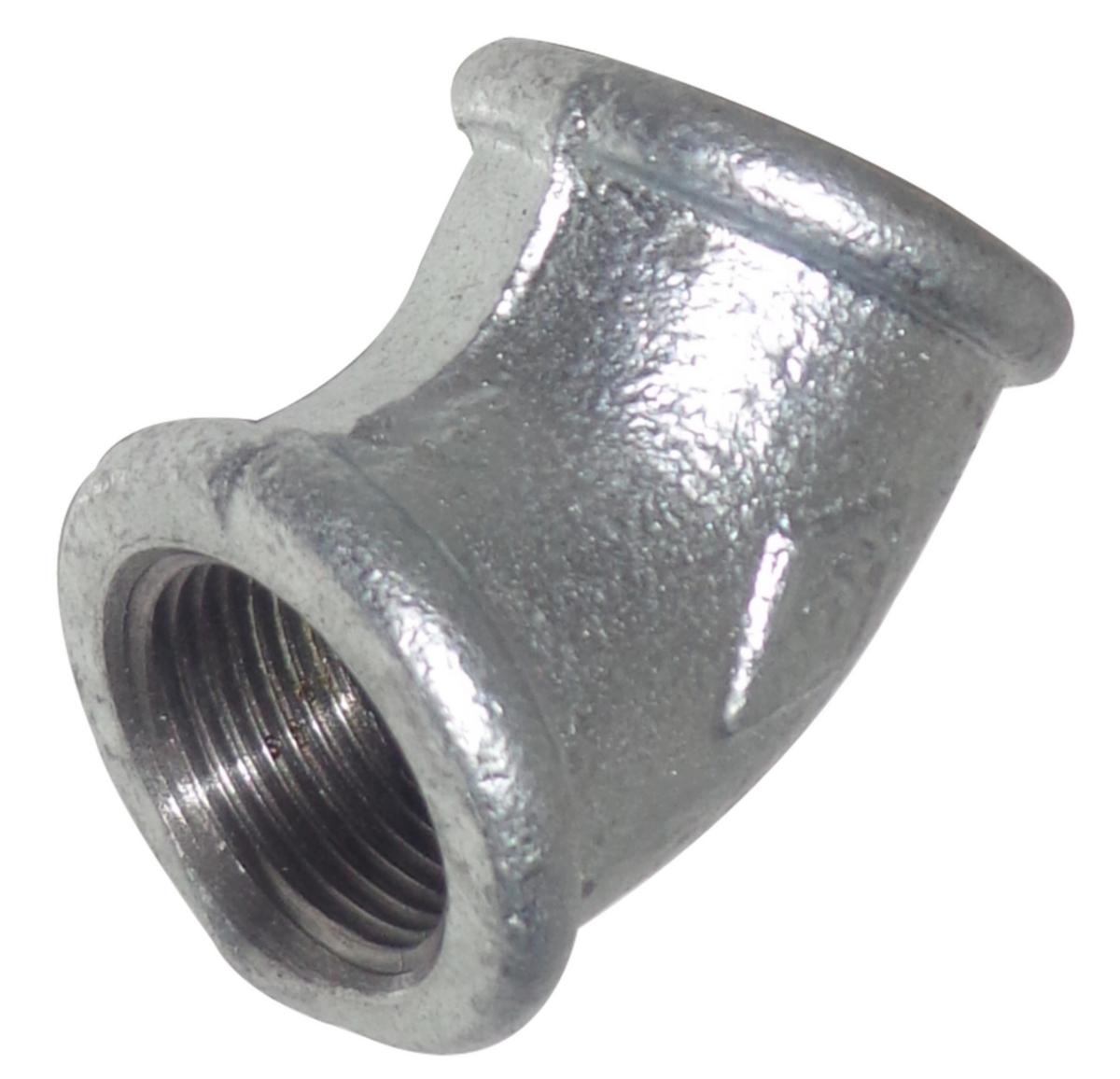 Galvaniseret vinkel 45 gr. m/m - Vinkel 3/4" galv. nr.120