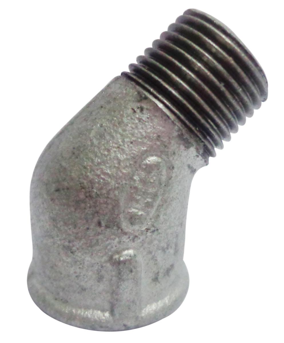 Galvaniseret vinkel 45 gr. m/n - Vinkel 1/2" galv. nr.121