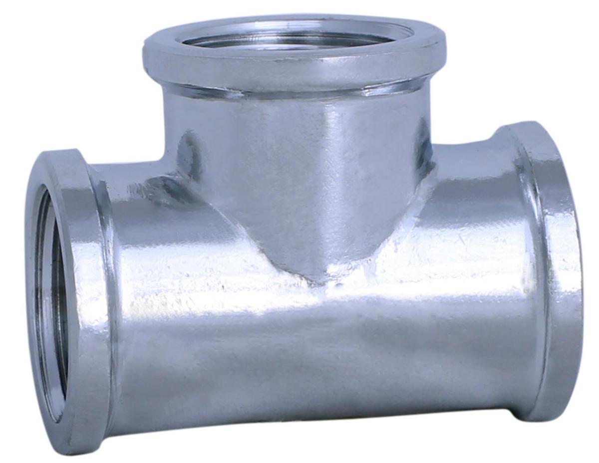 Krom tee - Tee 1/2" indv. krom