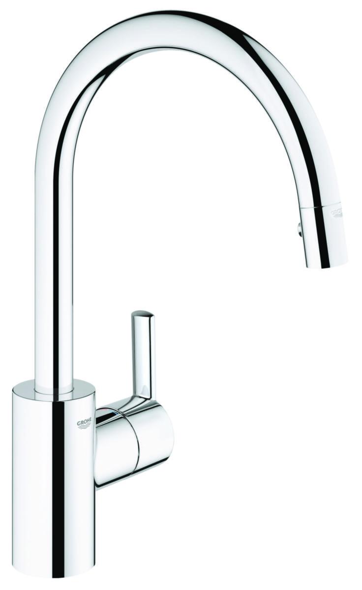 Grohe Feel køkkenarmatur m/høj tud og udtræksbruser - Grohe Feel køkken armatur m/høj tud og udtræksbruser