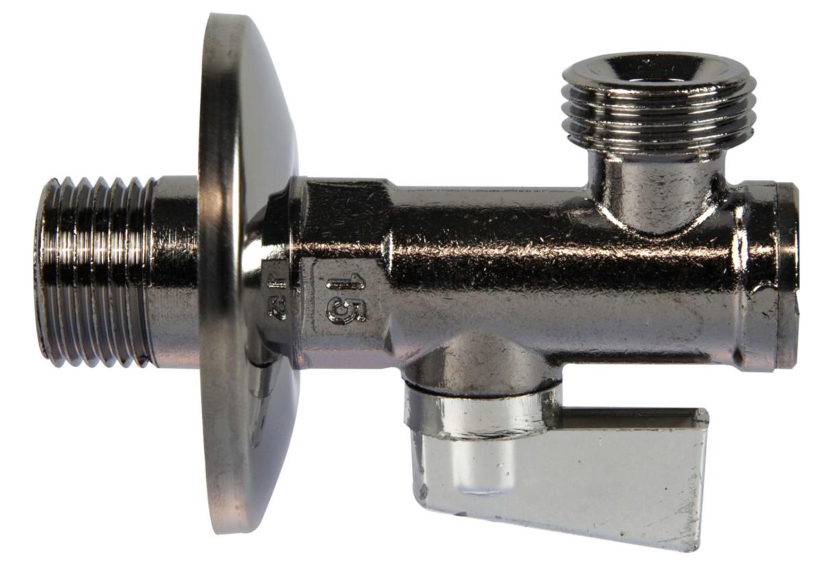 Vinkelventil 1/2" x 1/2" - Vinkelventil med filter 1/2 x1/2 krom