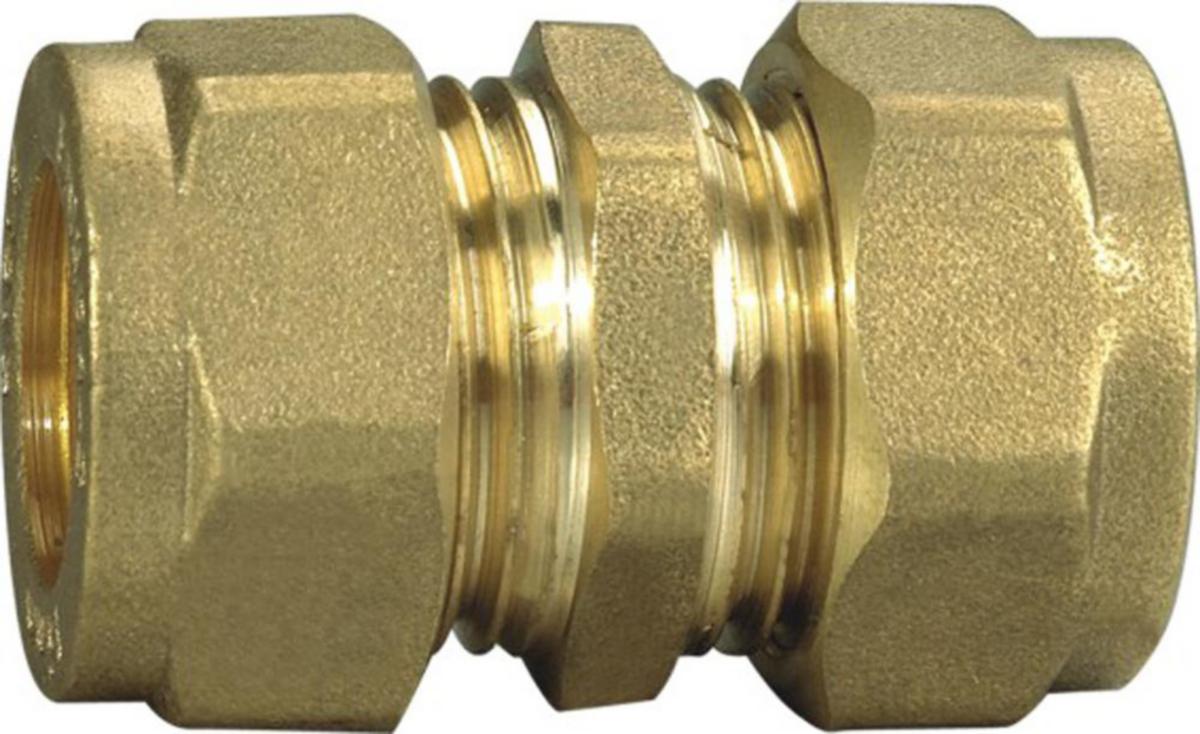 Kobling klemring til kobberrør - Kobling klemring 10x10 mm messing