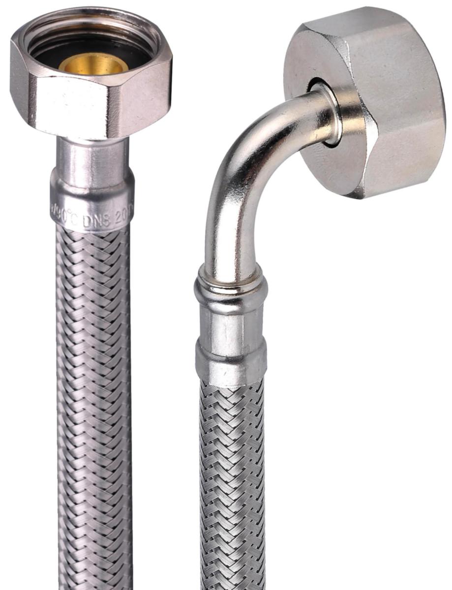 KOMBI FLEX vaskemaskineslange - KOMBI FLEX vaskemaskine slange 3/4"x3/4" 200 cm