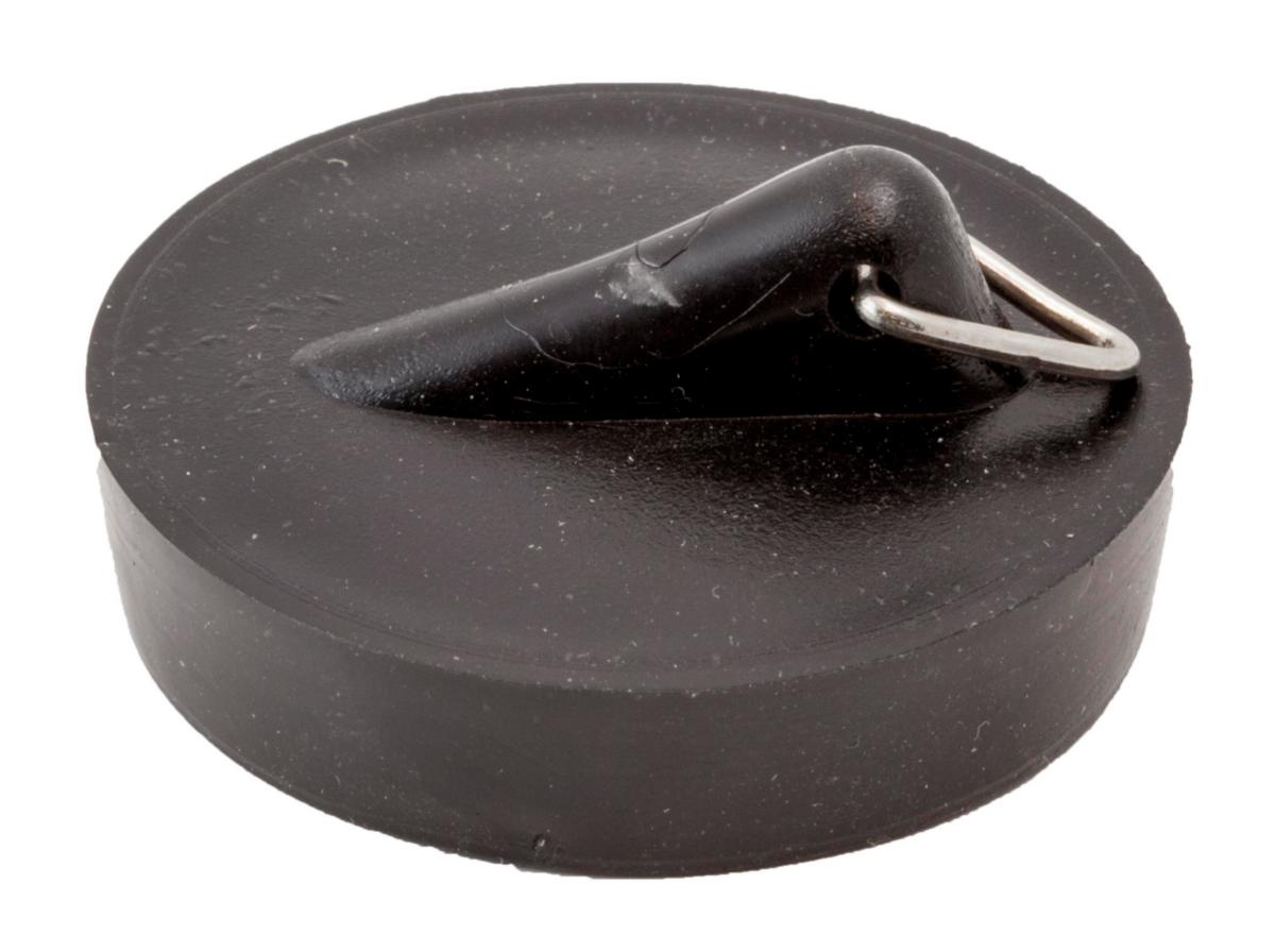 Prop til bundventil badekar og køkkenvask - Prop til bundventil 45,5 mm gummi