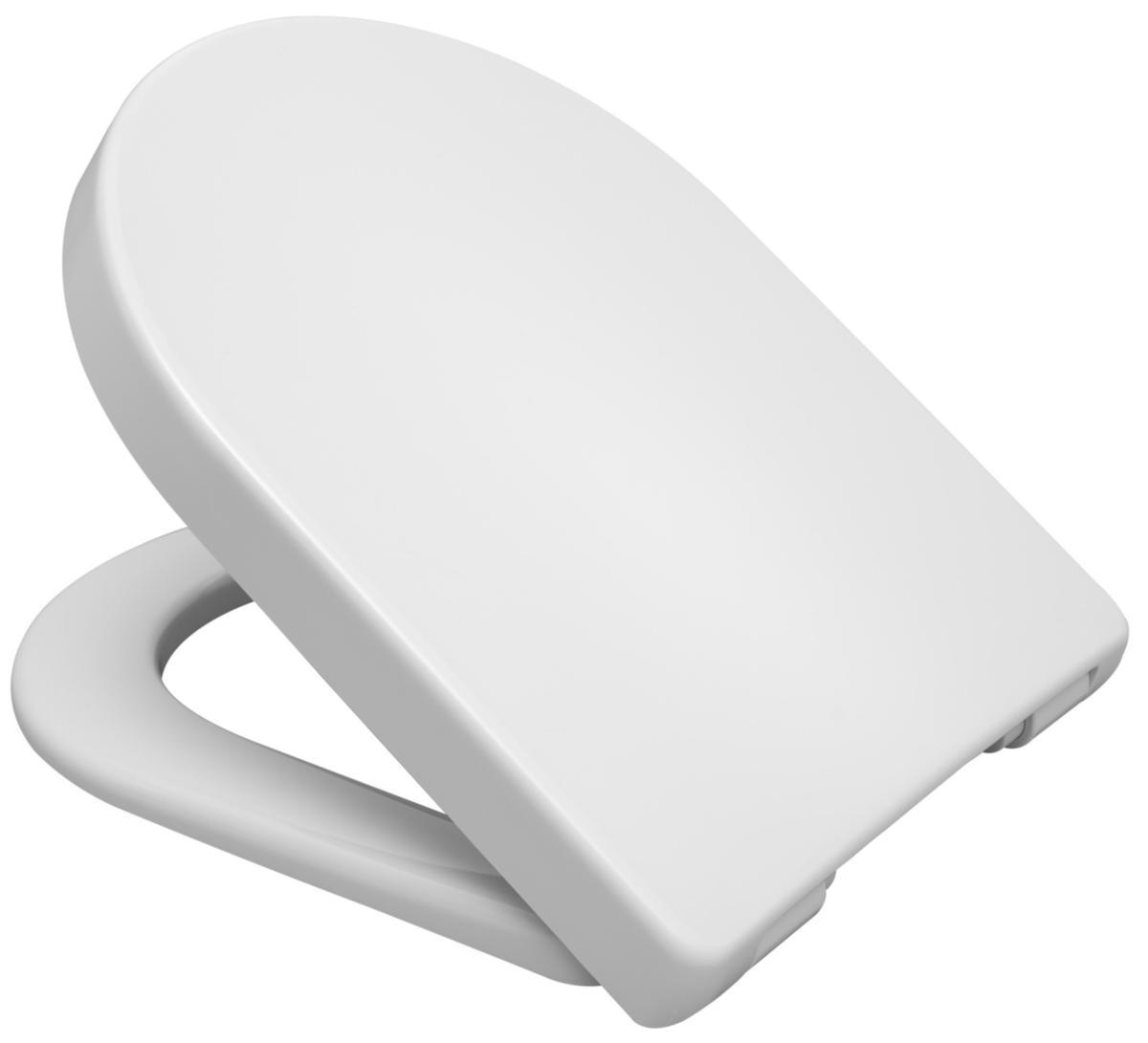 ADORA® ADVANCE D-shape toiletsæde Universal Soft Close - ADORA ADVANCE D-SHAPE Toilet sæde Universal Soft Close Hvid
