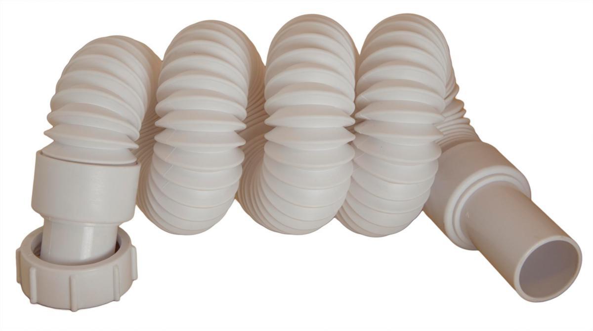 Afløbsslange til håndvask fleks, 1 1/4"x32 mm 110 cm - Afløbsslange t/ håndvask fleks 1 1/4"x32 mm 110 cm