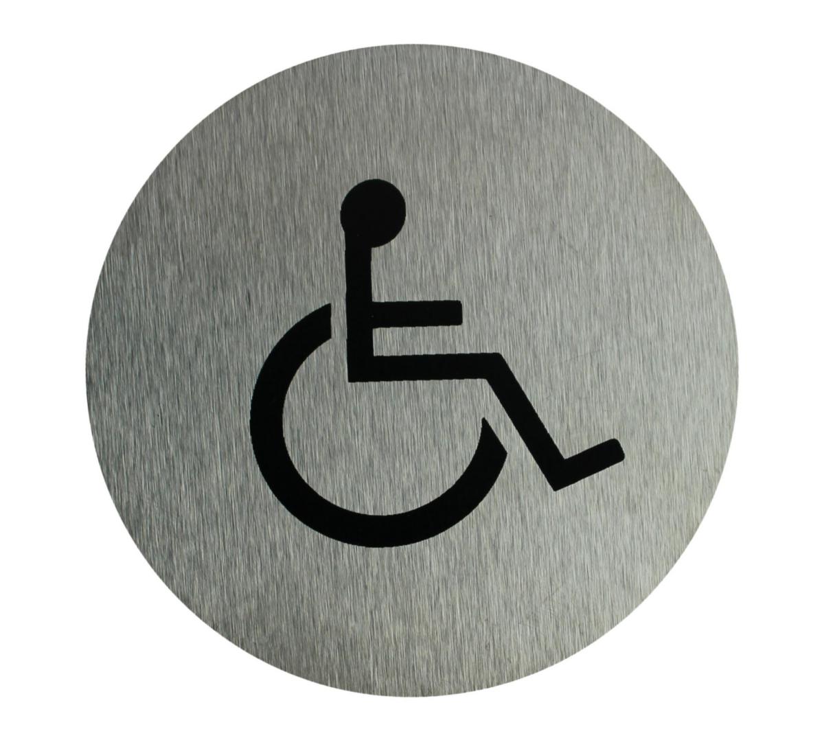 TARGET® skilt Handicap - TARGET skilt "handicap" 1 stk. selvklæbende steel