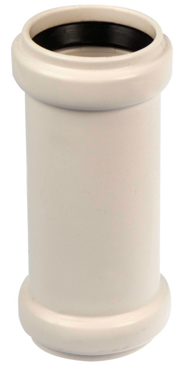 Hvid PP skydemuffe - Skydemuffe 50 mm PP hvid