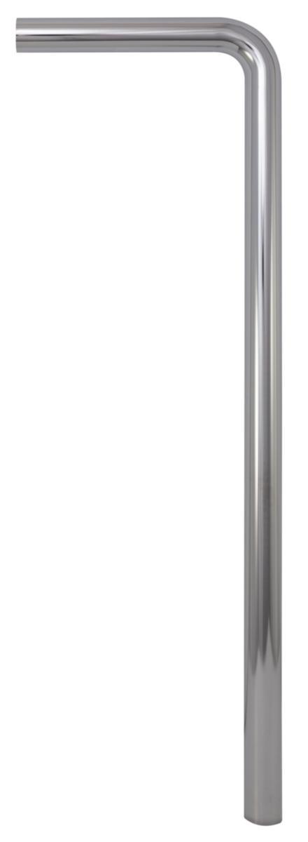 Afløbsrør til håndvask 32 mm vinkel 220x680 mm krom - Afløbsrør til håndvask 32 mm vinkel 220X680 mm krom